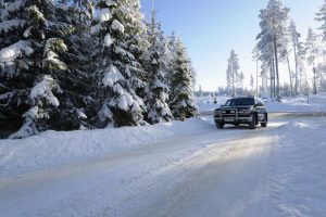 dangerous road conditions snow