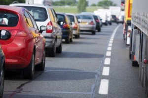 vehicles on highway