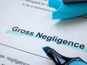 What is Gross Negligence?