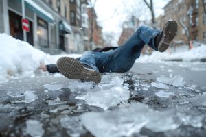 Who’s At Fault for a Fall on an Icy Sidewalk?